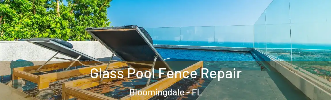  Glass Pool Fence Repair Bloomingdale - FL